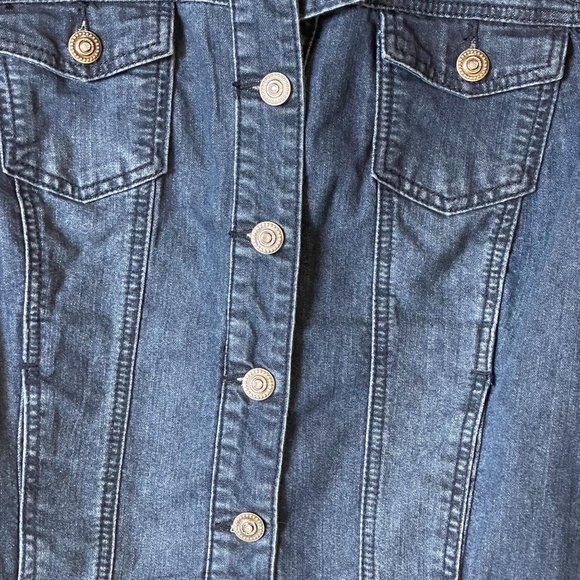 NWOT Baccini denim Jacket Petite XL - Picture 5 of 12